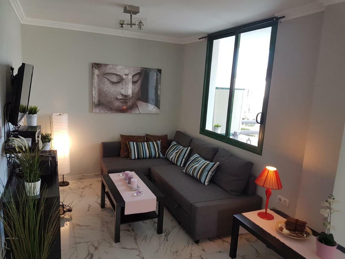 Apartment Casa Palmera Only 150 Meters To The Beach, Heated Pool, Wifi, Sat-Tv, Balcony With Poolview Arona  Exteriör bild
