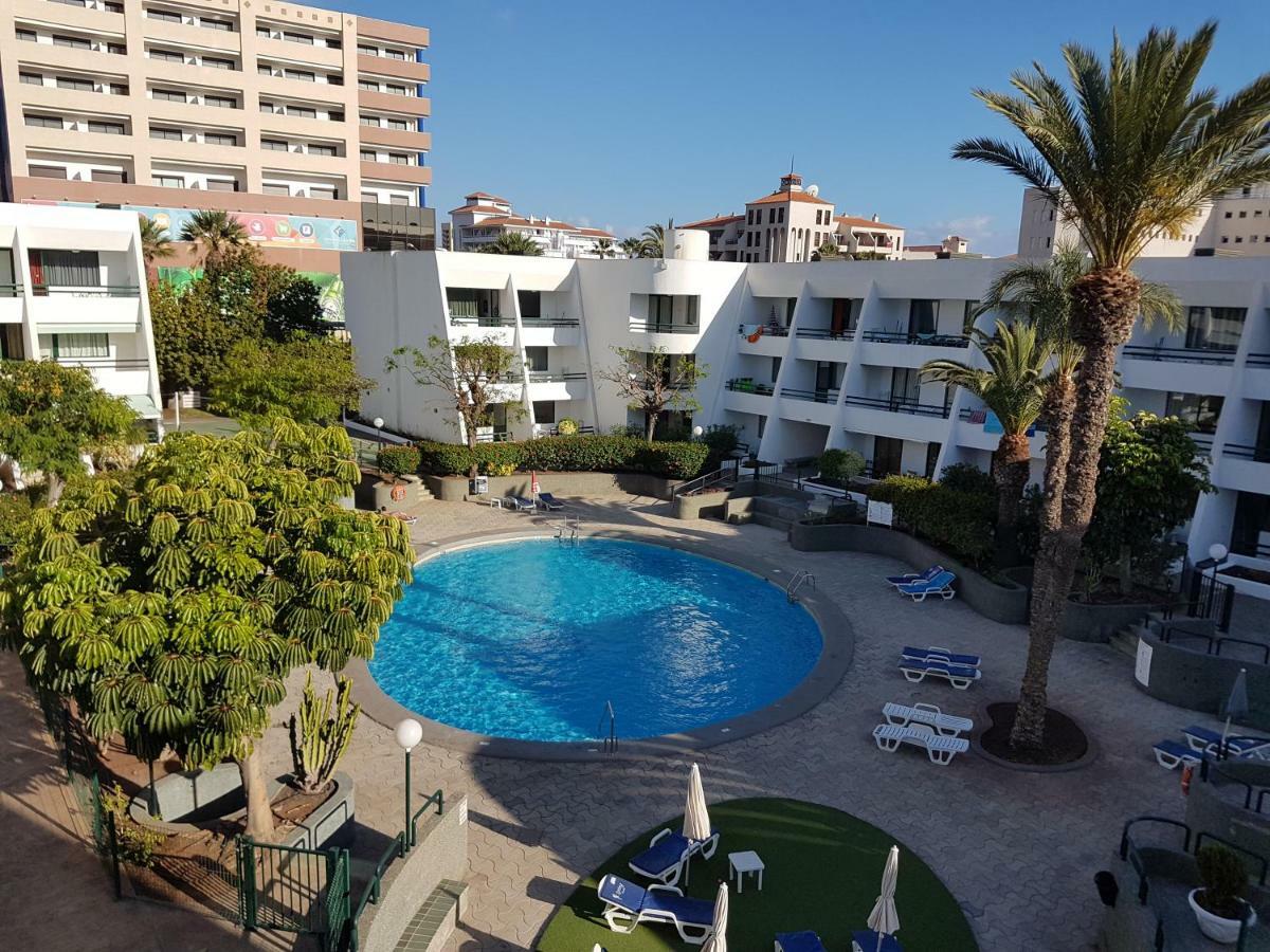 Apartment Casa Palmera Only 150 Meters To The Beach, Heated Pool, Wifi, Sat-Tv, Balcony With Poolview Arona  Exteriör bild