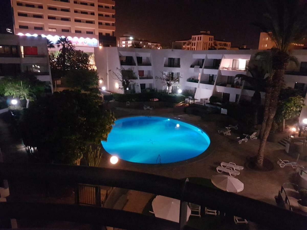 Apartment Casa Palmera Only 150 Meters To The Beach, Heated Pool, Wifi, Sat-Tv, Balcony With Poolview Arona  Exteriör bild